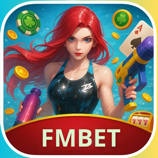Imagem promocional da FMBET mostrando a plataforma e suas vantagens